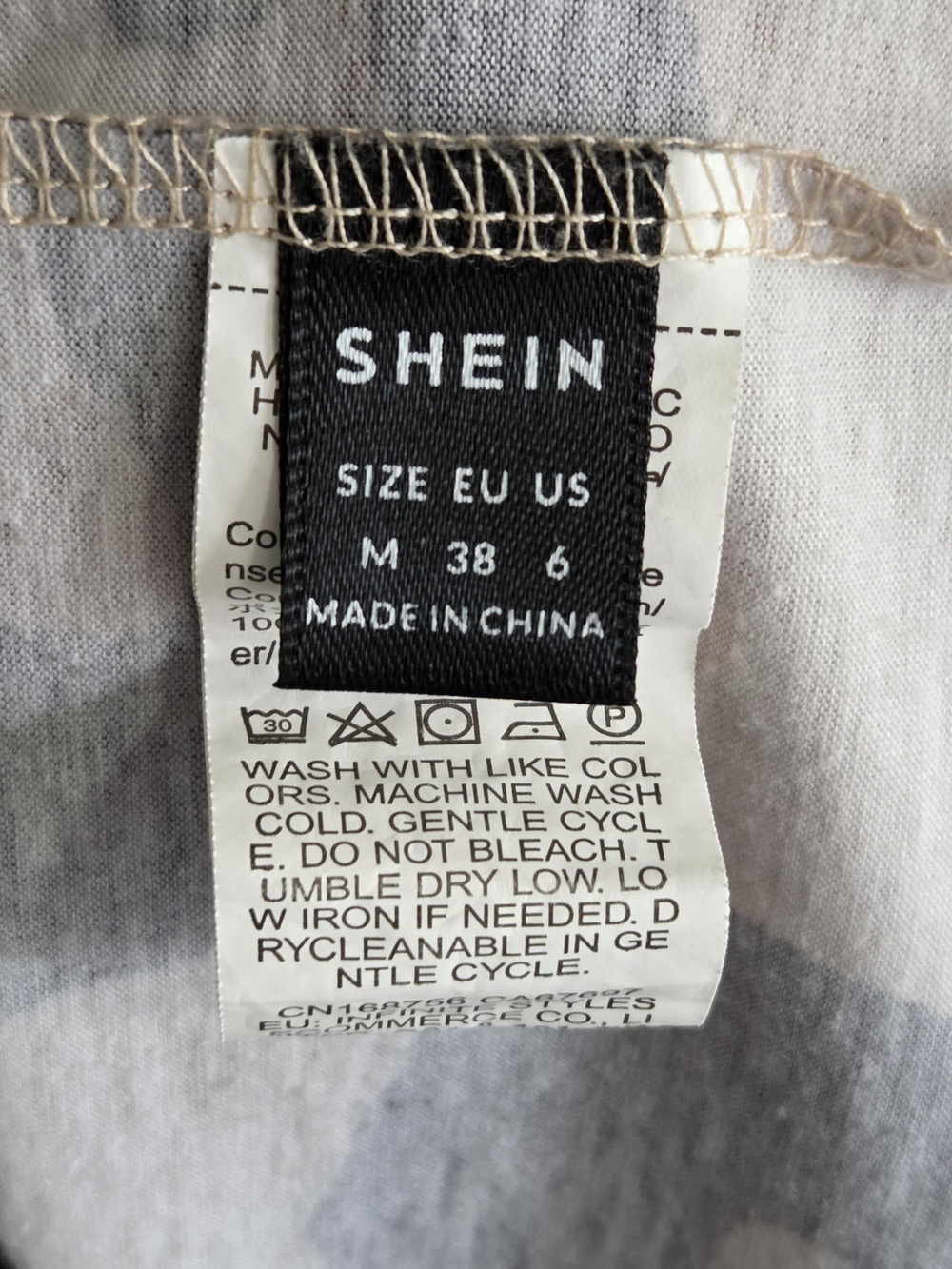 SHEIN Leopard Print Oversized Short Sleeve Tee - Size Medium - Picture 4 of 7